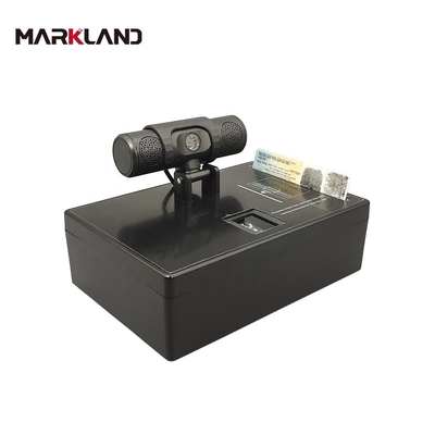 M ID-BOX V2.0 E-ID Card Reader for ICAO 9303 ID-1 Document Check Supports MRZ+Contact+Contactless/NFC/RFID+Camera+Fingerprint