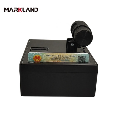 M ID-BOX V2.0 E-ID Card Reader for ICAO 9303 ID-1 Document Check Supports MRZ+Contact+Contactless/NFC/RFID+Camera+Fingerprint