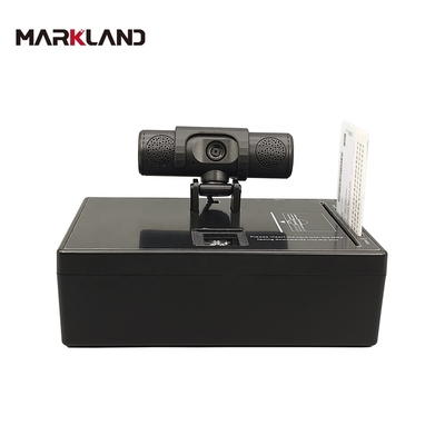 M ID-BOX V2.0 E-ID Card Reader for ICAO 9303 ID-1 Document Check Supports MRZ+Contact+Contactless/NFC/RFID+Camera+Fingerprint