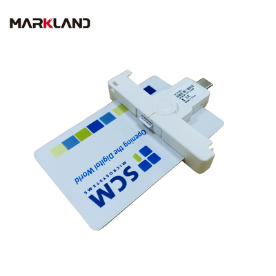 MCR3501C SmartFold tiny mobile contact smart card reader with USB Type C interface, for contact cards ISO7816