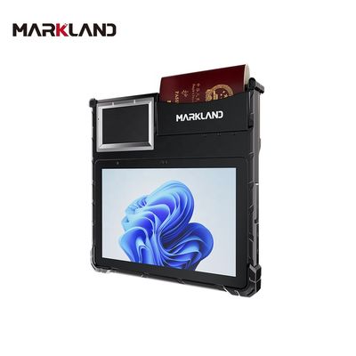 i-Ark Pad M10W Win10 Biometric Enrollment Verification Tablet with Passport Reader 442 Fingerprint Sensor and Iris Scanner